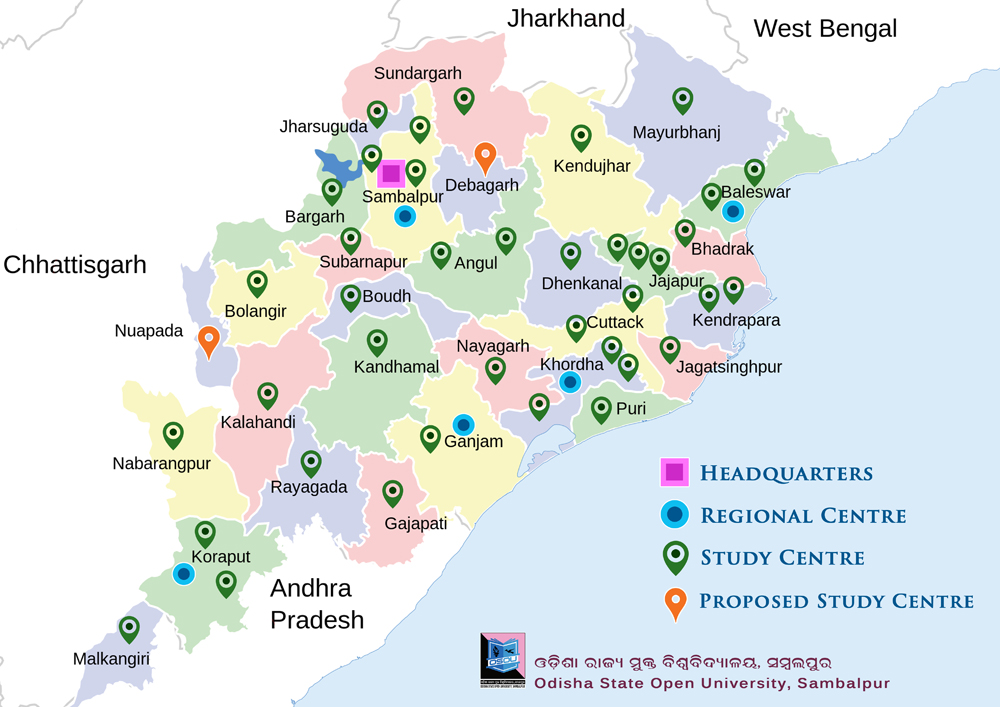 OSOU MAP