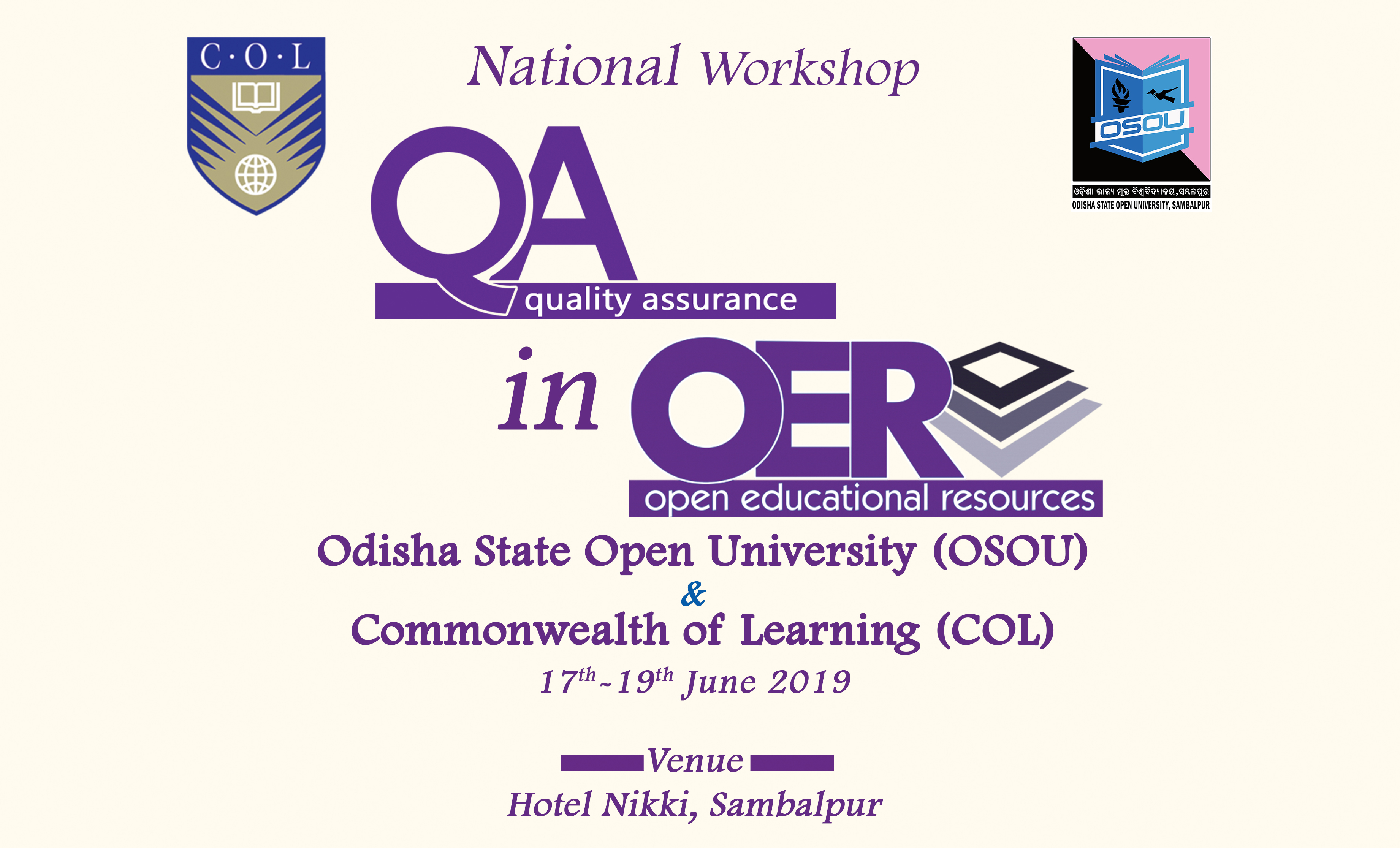 National Workshop on QA in OER