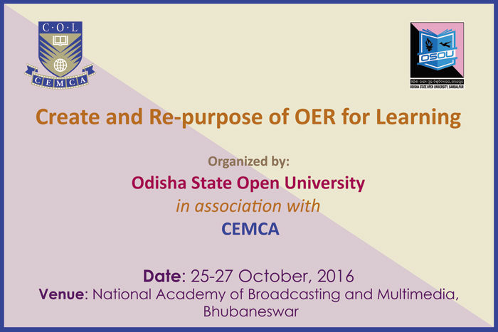 Workshop on Create and Re-purpose OER