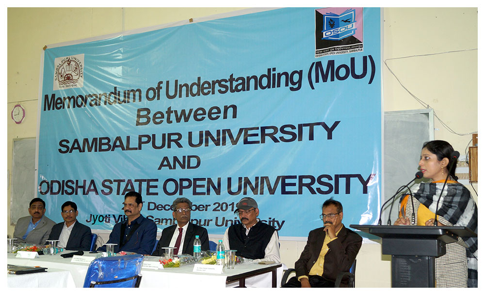 MOU with Sambalpur University